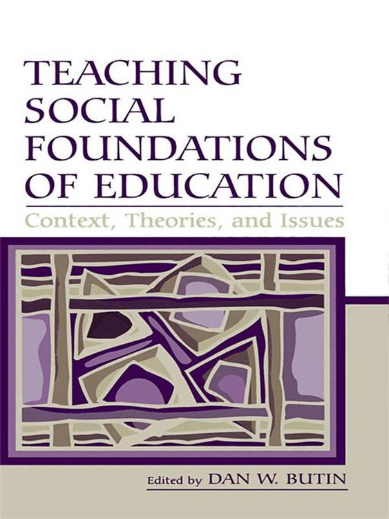 Produktbild: Teaching Social Foundations of Education