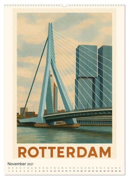 Produktbild: Charmante Holland-Ansichten (hochwertiger Premium Wandkalender 2027 DIN A2 hoch), Kunstdruck in Hochglanz