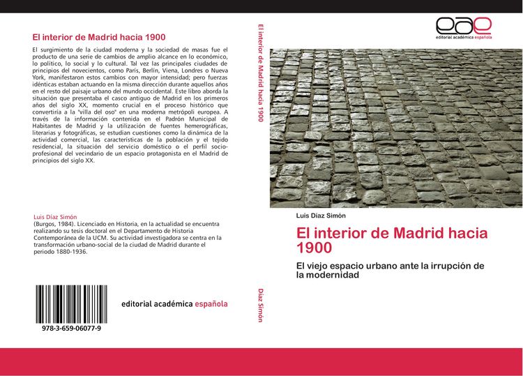 Produktbild: El interior de Madrid hacia 1900