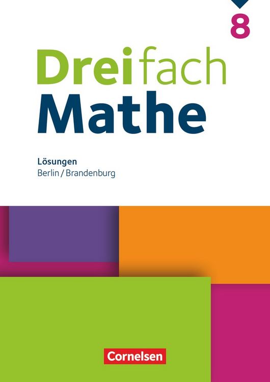 Produktbild: Dreifach Mathe - Berlin und Brandenburg - 8. Schuljahr