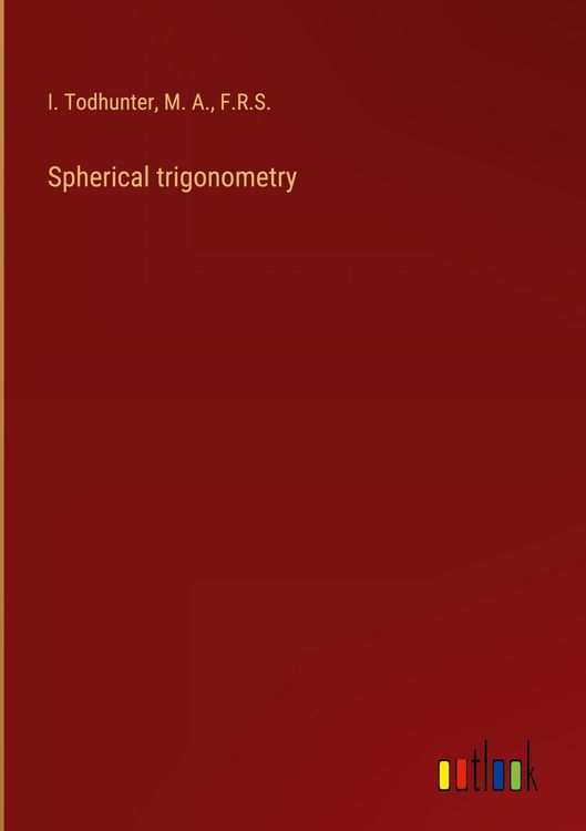 Produktbild: Spherical trigonometry