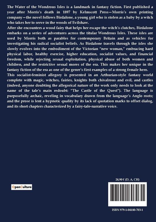 Produktbild: The Water of the Wondrous Isles