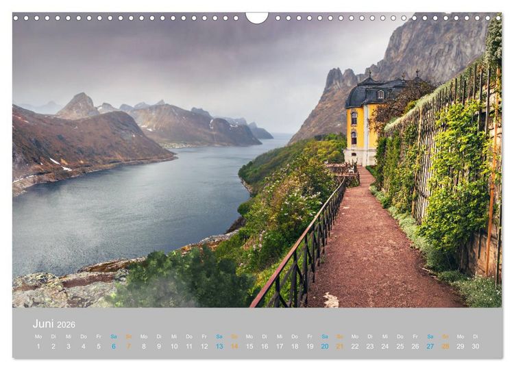 Produktbild: Fantastisch und surreal - Landschaften (Wandkalender 2026 DIN A3 quer), CALVENDO Monatskalender