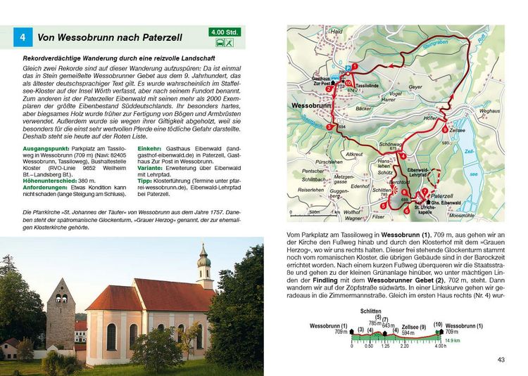 Produktbild: ROTHER Wanderf&uuml;hrer Pfaffenwinkel