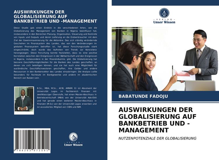 Produktbild: Auswirkungen der Globalisierung Auf Bankbetrieb und -Management