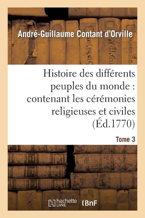Produktbild: Histoire des diff&eacute;rens peuples du monde