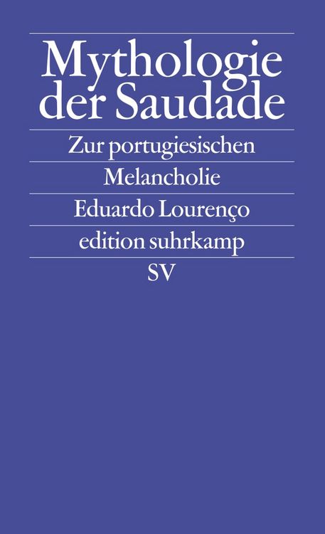 Produktbild: Mythologie der Saudade