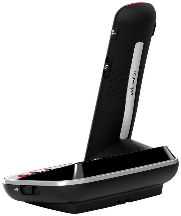 Produktbild: SwissVoice Xtra 2355 Schnurloses Seniorentelefon Anrufbeantworter, Foto-Tasten, Freisprechen, f&uuml;r H&ouml;rger&auml;te kompatibel, Wahlwiederholung Beleuchtet