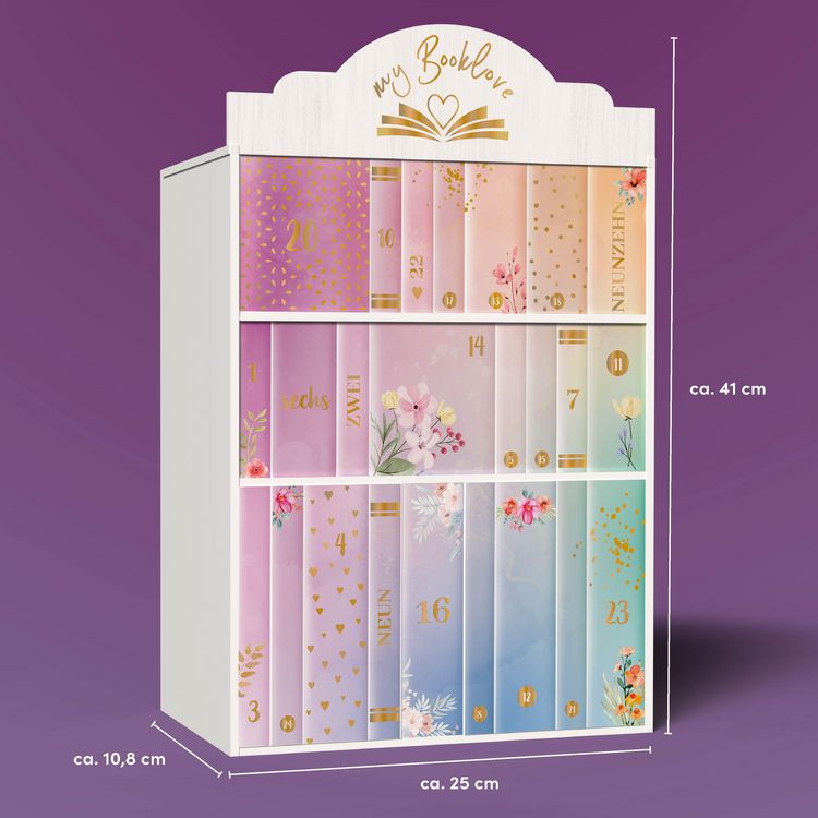 Produktbild: My Booklove Adventskalender - der einzigartige Adventskalender f&uuml;r Buchliebhaberinnen und Buchliebhaber