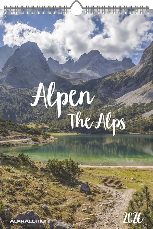 Bild vom Artikel Alpen 2026 - Bild-Kalender 23,7x34 cm - The Alps - Wandkalender - mit Platz für Notizen - Alpha Edition vom Autor Alpha Edition