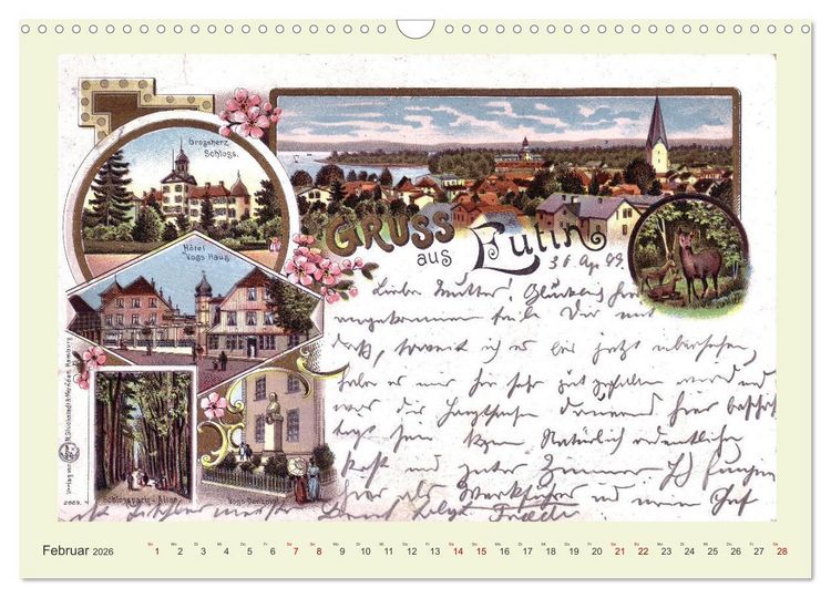 Produktbild: Gru&szlig; aus Eutin (Wandkalender 2026 DIN A3 quer), CALVENDO Monatskalender