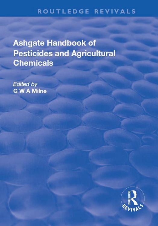Produktbild: The Ashgate Handbook of Pesticides and Agricultural Chemicals