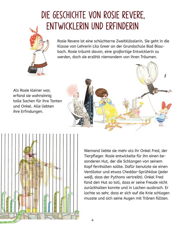 Produktbild: Die Forscherbande: Erfinden und werkeln mit Rosie Revere