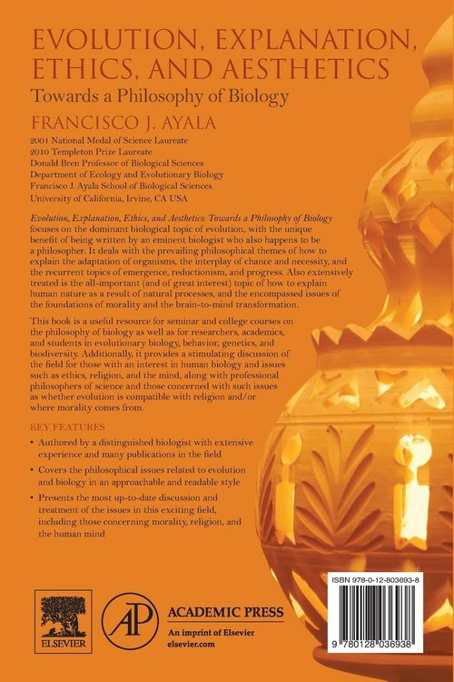 Produktbild: Ayala, F: Evolution, Explanation, Ethics and Aesthetics