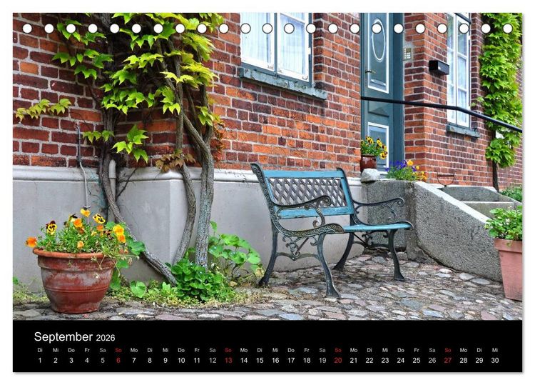Produktbild: Pl&ouml;n - die Stadt am See (Tischkalender 2026 DIN A5 quer), CALVENDO Monatskalender