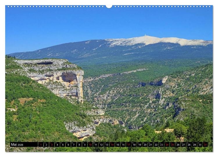 Produktbild: Provence (Wandkalender 2026 DIN A2 quer), CALVENDO Monatskalender