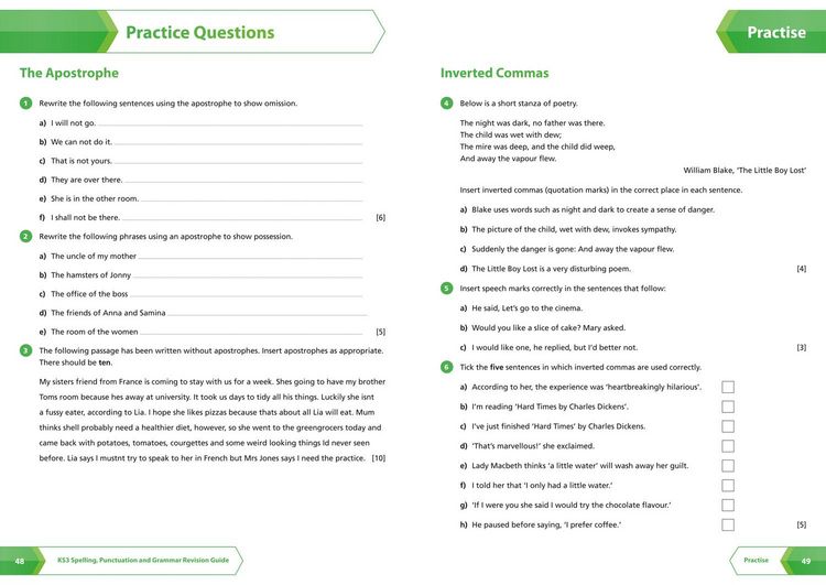 Produktbild: KS3 SPELLING PUNCTUATION_KS3 R