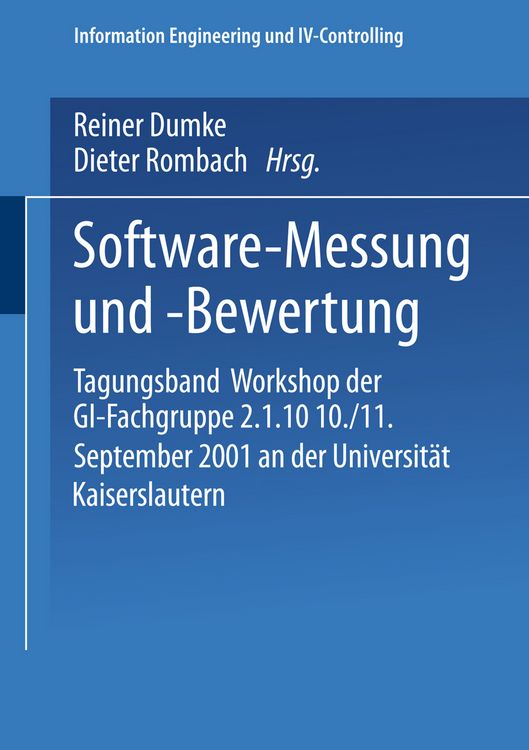 Produktbild: Software-Messung und -Bewertung