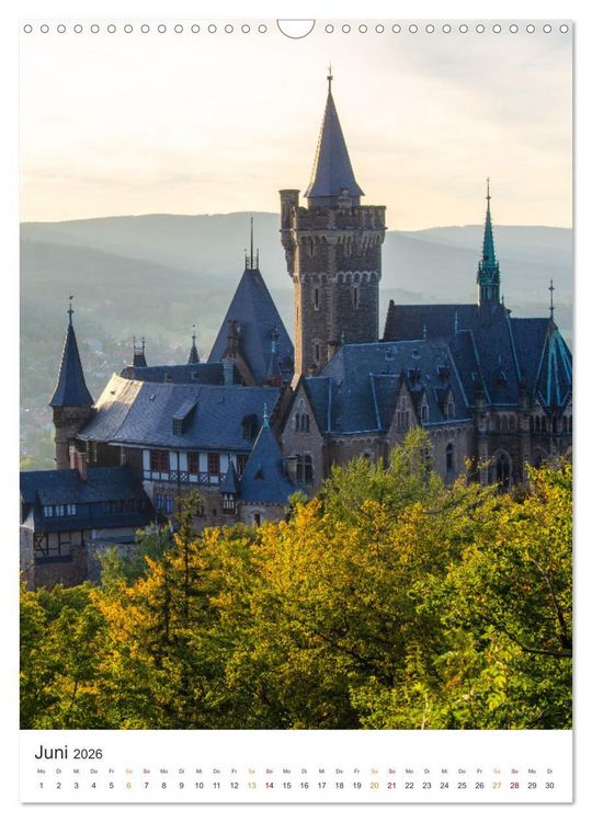 Produktbild: Stadt Wernigerode (Wandkalender 2026 DIN A3 hoch), CALVENDO Monatskalender