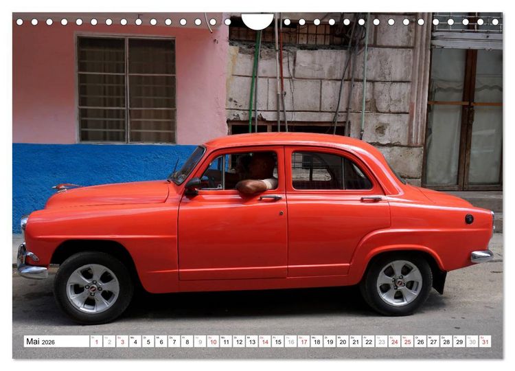 Produktbild: SIMCA ARONDE - Frankreichs Schwalbe (Wandkalender 2026 DIN A4 quer), CALVENDO Monatskalender