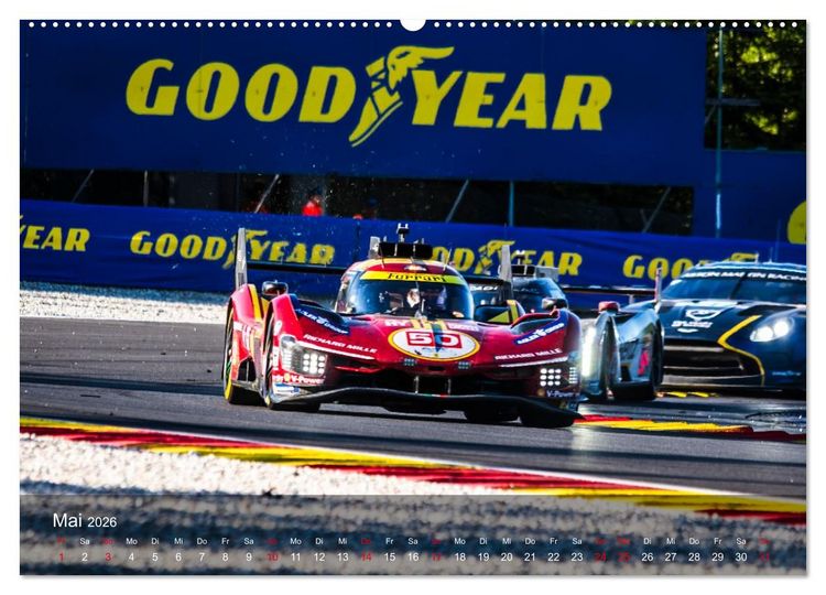 Produktbild: Motorsport aus Maranello (Wandkalender 2026 DIN A2 quer), CALVENDO Monatskalender