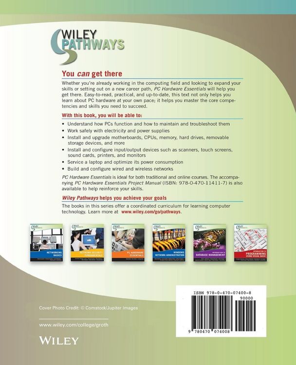 Produktbild: Wiley Pathways PC Hardware Essentials
