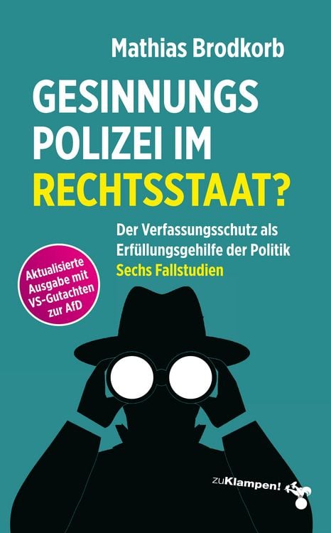 Produktbild: Gesinnungspolizei im Rechtsstaat?
