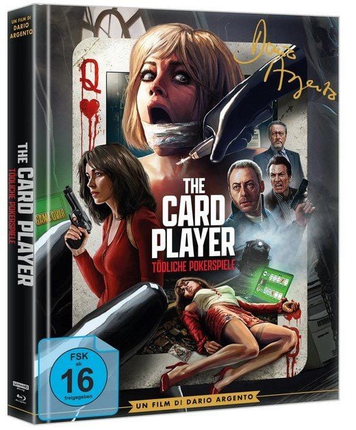 Produktbild: The Card Player (Dario Argento) - Mediabook (4K-UHD+2 Blu-rays)