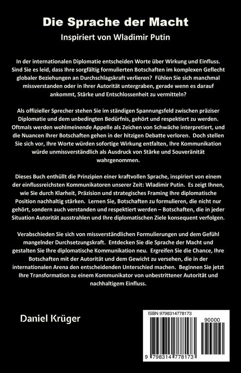 Produktbild: Die Sprache der Macht