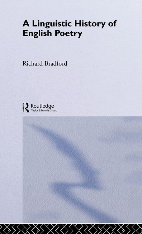 Produktbild: A Linguistic History of English Poetry