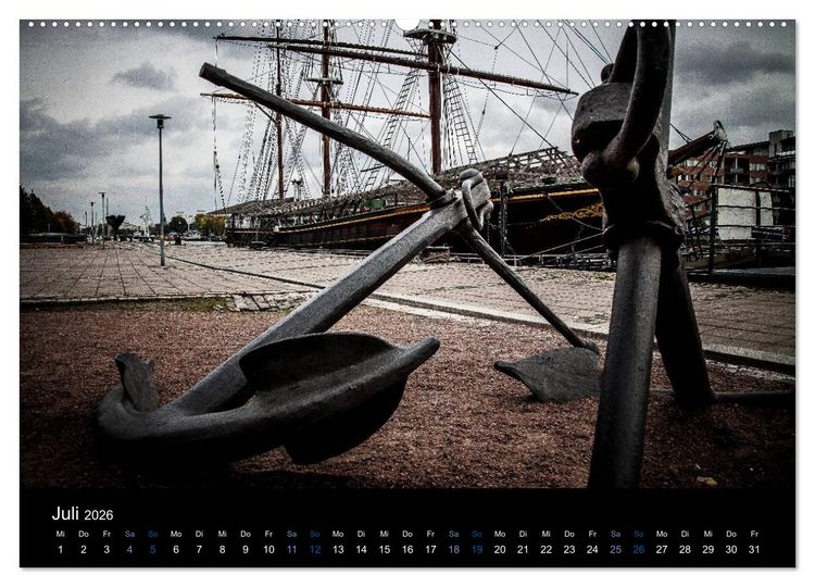 Produktbild: Turku / Finnland (hochwertiger Premium Wandkalender 2026 DIN A2 quer), Kunstdruck in Hochglanz