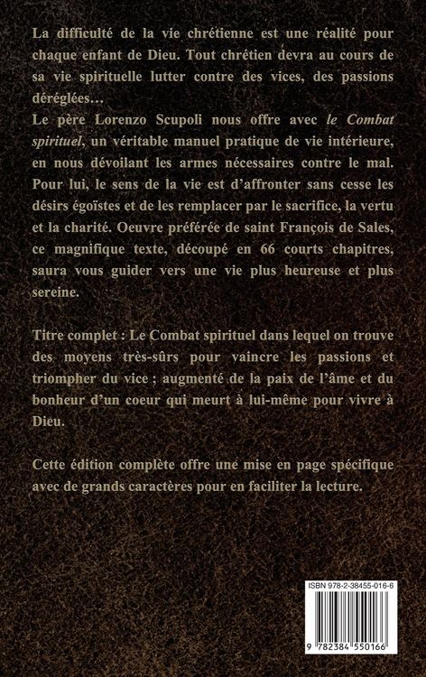 Produktbild: Le Combat spirituel