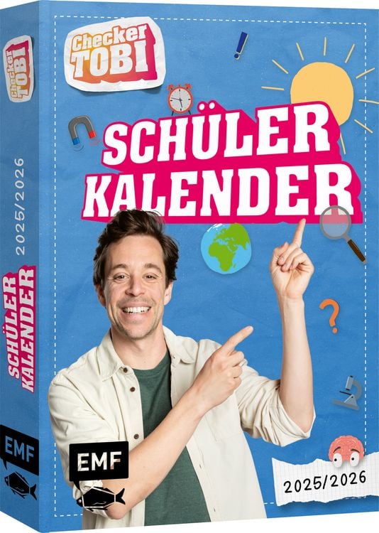 Produktbild: Checker Tobi &ndash; Sch&uuml;lerkalender 2025/2026