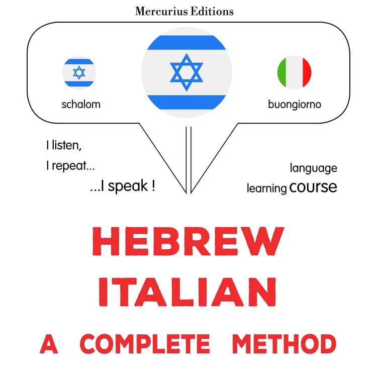Produktbild: Hebrew - Italian : a complete method