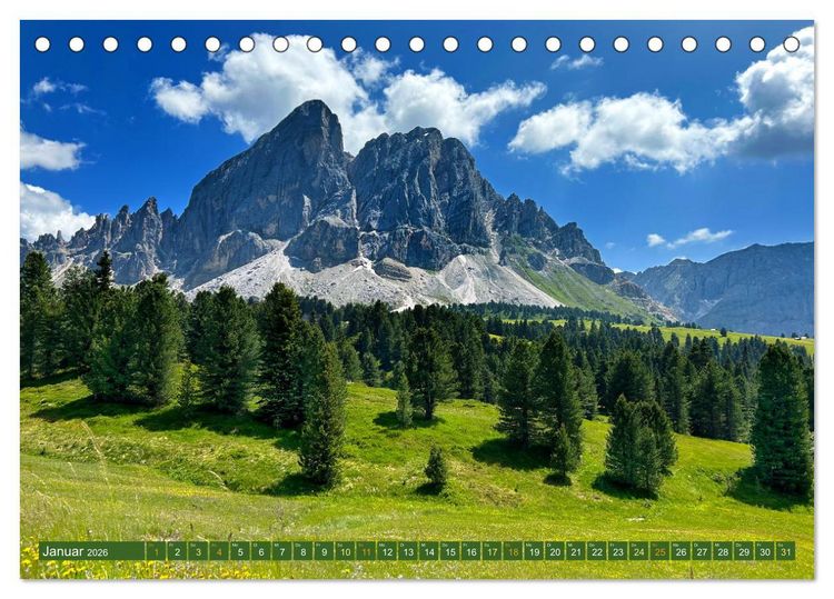 Produktbild: Erlebe mit mir die Sch&ouml;nheit der Alpen (Tischkalender 2026 DIN A5 quer), CALVENDO Monatskalender