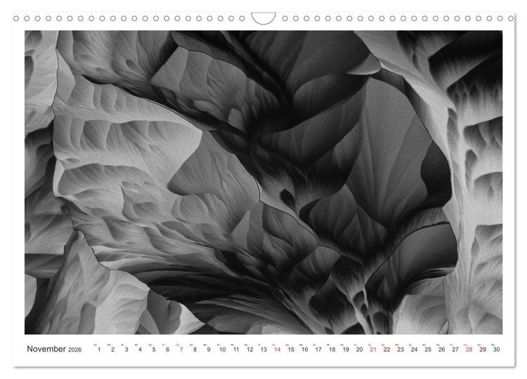 Produktbild: Fantastische Welten Mikrokristalle (Wandkalender 2026 DIN A3 quer), CALVENDO Monatskalender
