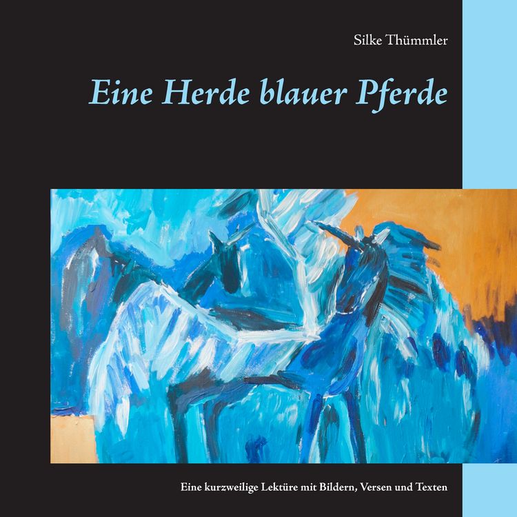 Produktbild: Eine Herde blauer Pferde