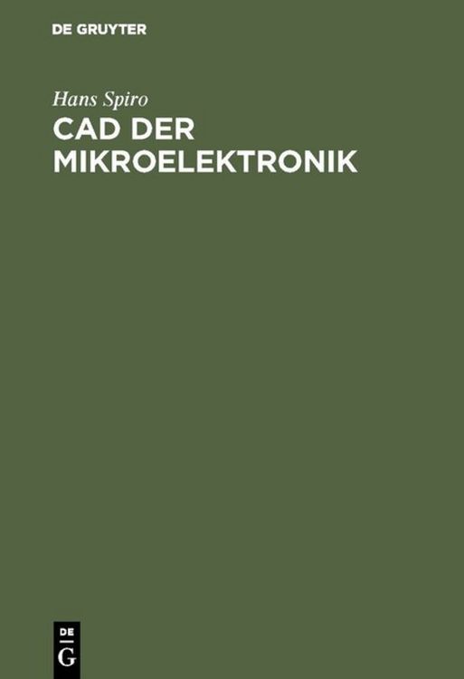 Produktbild: CAD der Mikroelektronik