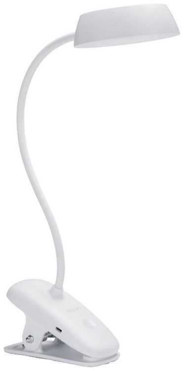 Produktbild: Philips LED Donutclip DSK201 PT 8719514396890 USB-Leuchte, LED-Klemmleuchte LED 3W Wei&szlig;