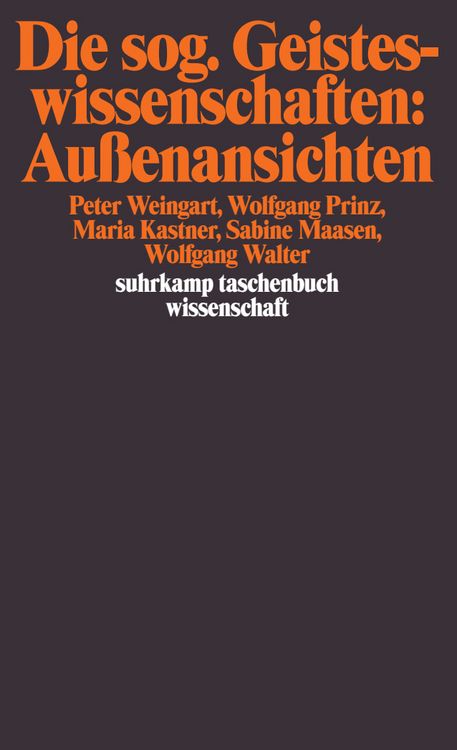 Produktbild: Die sog. Geisteswissenschaften: Au&szlig;enansichten