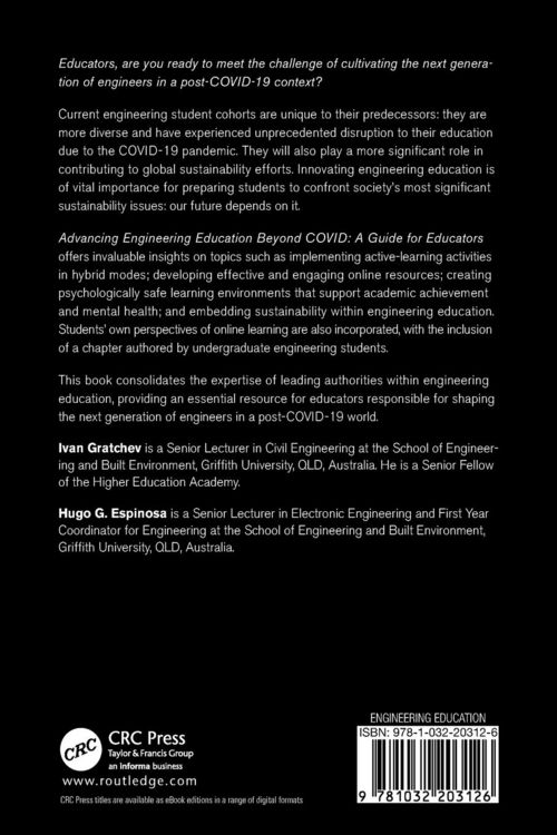 Produktbild: Advancing Engineering Education Beyond COVID
