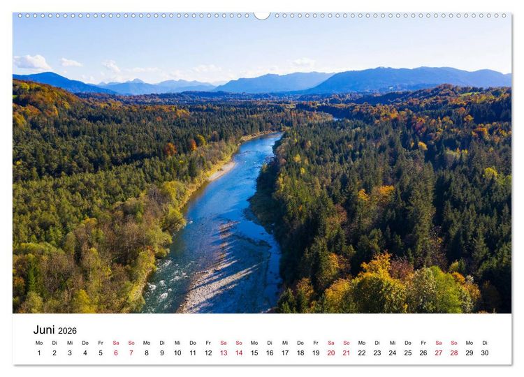 Produktbild: Bad T&ouml;lz - Perle an der Isar (Wandkalender 2026 DIN A2 quer), CALVENDO Monatskalender