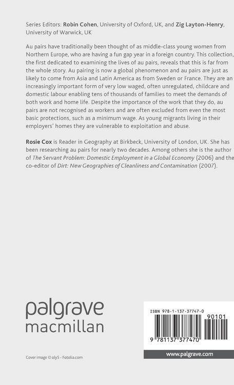 Produktbild: Au Pairs' Lives in Global Context