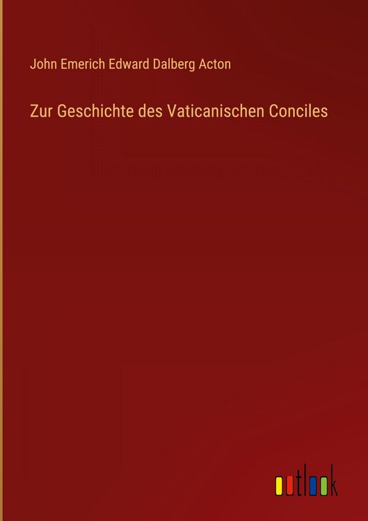 Produktbild: Zur Geschichte des Vaticanischen Conciles
