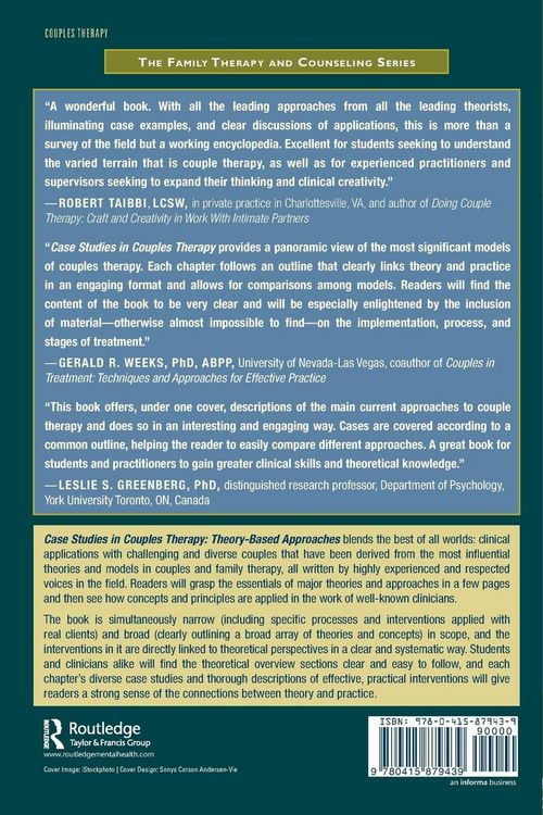 Produktbild: Case Studies in Couples Therapy