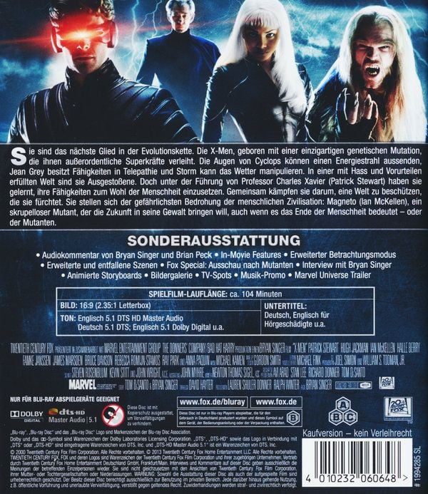Produktbild: X-Men - Der Film