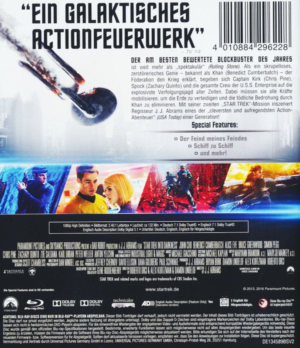 Produktbild: Star Trek 12 - Into Darkness