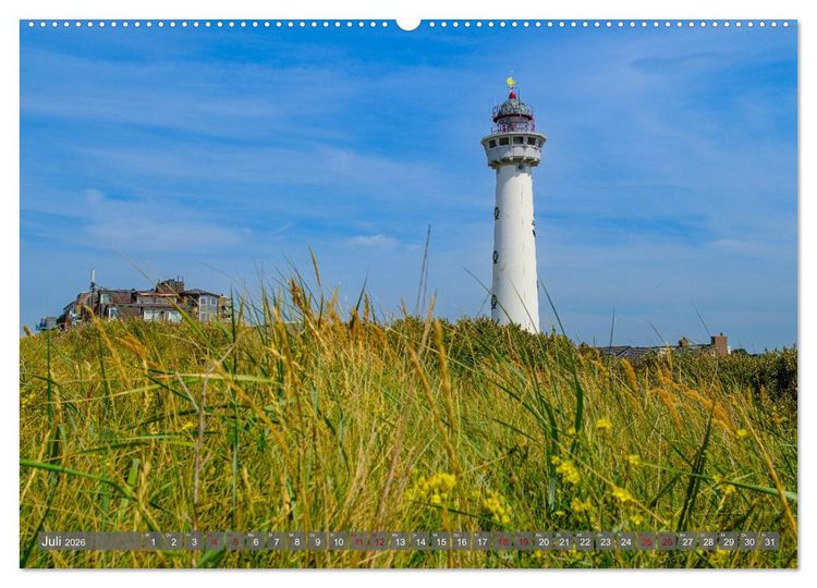 Produktbild: Ein Blick auf Egmond (hochwertiger Premium Wandkalender 2026 DIN A2 quer), Kunstdruck in Hochglanz