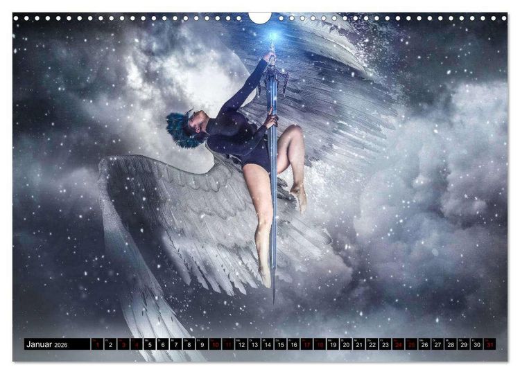 Produktbild: Pole Dance Engel (Wandkalender 2026 DIN A3 quer), CALVENDO Monatskalender