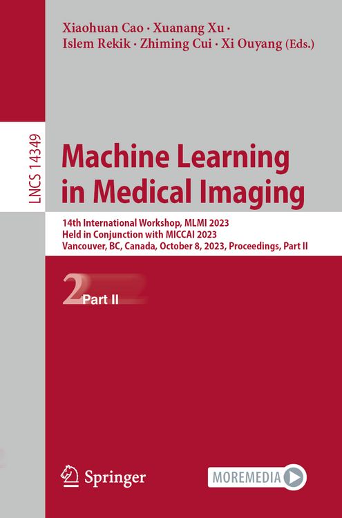 Produktbild: Machine Learning in Medical Imaging